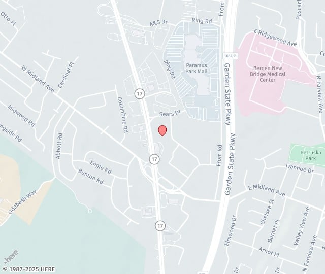 Location Map: 2 Sears Dr Paramus, NJ 07652