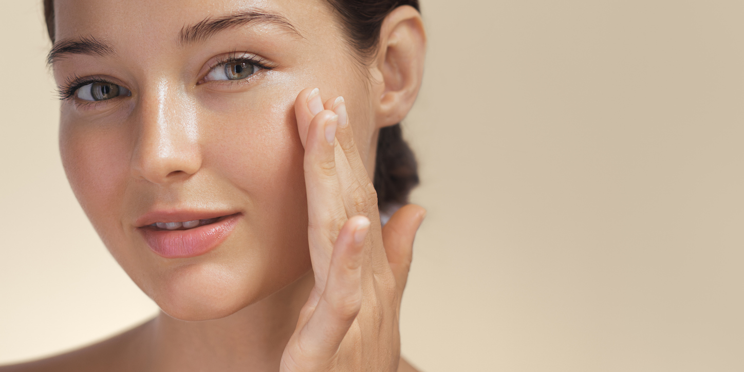 Woman with smooth skin after BOTOX® treatment.